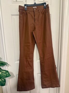 sofia by sofia vergara Chocolate Brown Flare Jeans